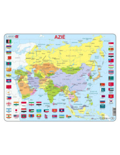 Larsen Legpuzzel Kaart Azie...