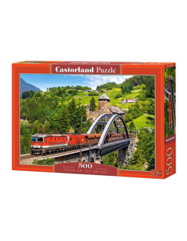Castorland Legpuzzel Train on the...