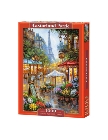 Castorland Legpuzzel Spring Flowers...