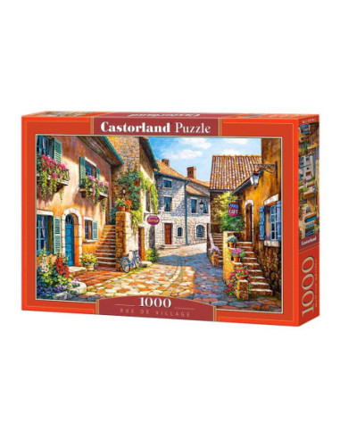 Castorland Legpuzzel Rue de Village,...