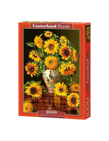 Castorland Legpuzzel Sunflowers in a...