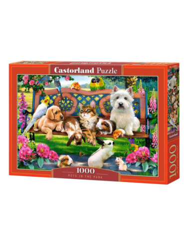 Castorland Legpuzzel Pets in the...