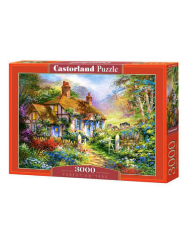 Castorland Legpuzzel Forrest cottage,...