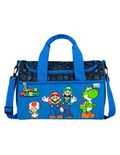 Sporttas Super Mario Blauw