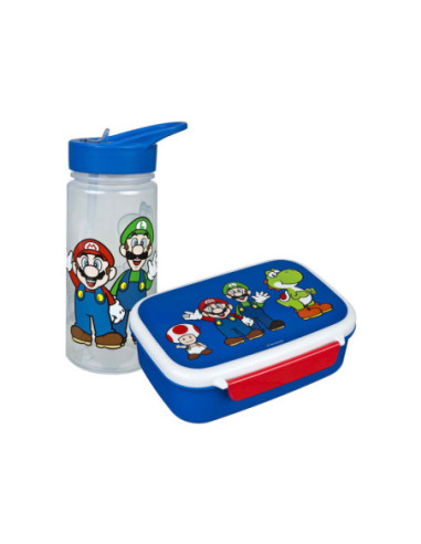Broodtrommel en Drinkfles Super Mario