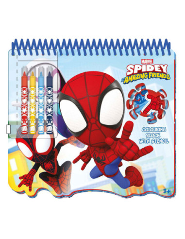 Spidey Stencil Tekenblok