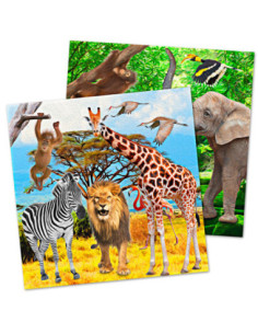 Safari Servetten, 20st.