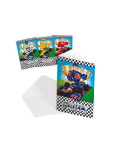 Uitnodigingen Formule 1, 8st.