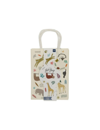 Uitdeelzakjes Wilde Dieren, 6st.
