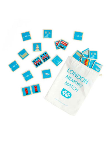 Bigjigs Houten Londen Memo Spel