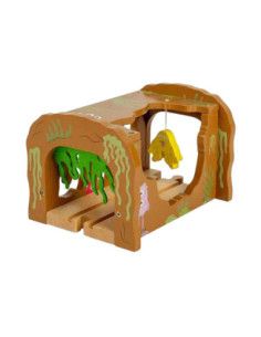 Bigjigs Houten Monster-tunnel