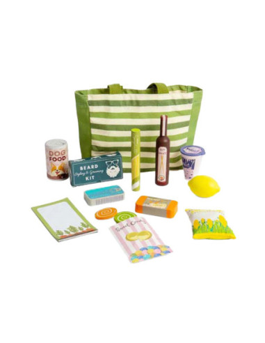 Bigjigs Houten Boodschappen Speelset,...