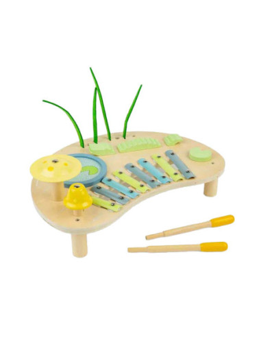 Bigjigs Houten Jungle Muziekbureau