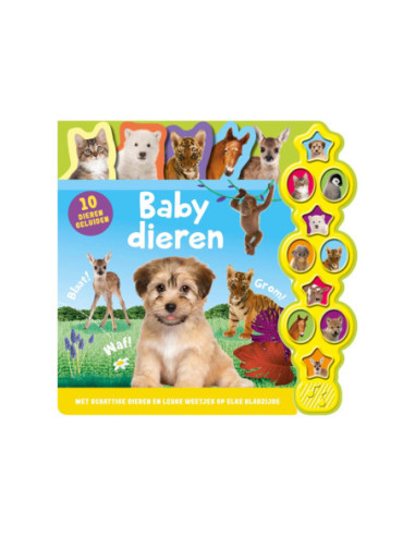 Geluidenboek Babydieren