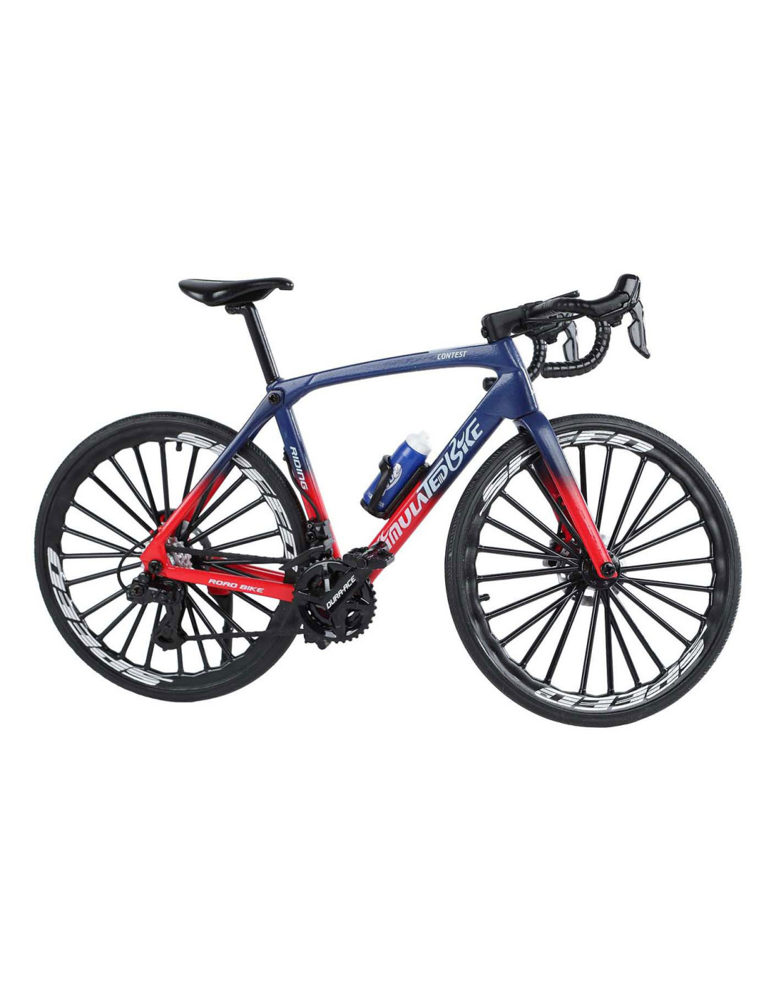 Racefiets Die-cast Kleur, 20,5cm Racefiets Die-cast Kleur, 20,5cm