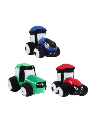 Kids Globe Pluche Tractor, 13cm