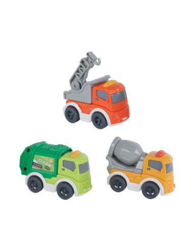 Mini Club Bouwvoertuig Free Wheel, 8cm