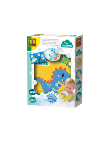 SES Badboek - Kleuren met Water Dino's