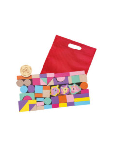 SES Houten Bouwblokken...