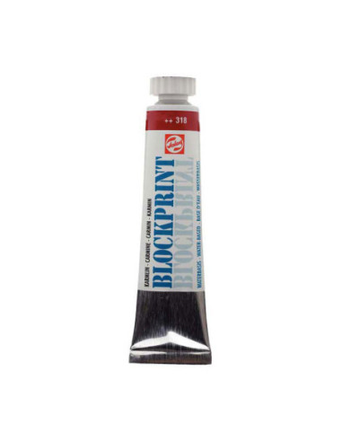 Talens Blockprint Tube 20ml Karmijn 318