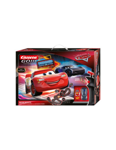 Carrera GO!!! Racebaan - Cars Neon...