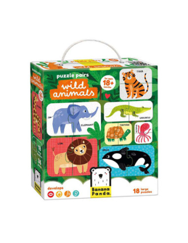 Banana Panda - Puzzelparen Wilde...