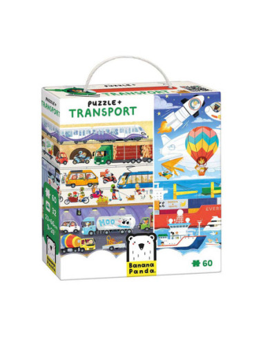 Banana Panda - Puzzel Transport - 24st.