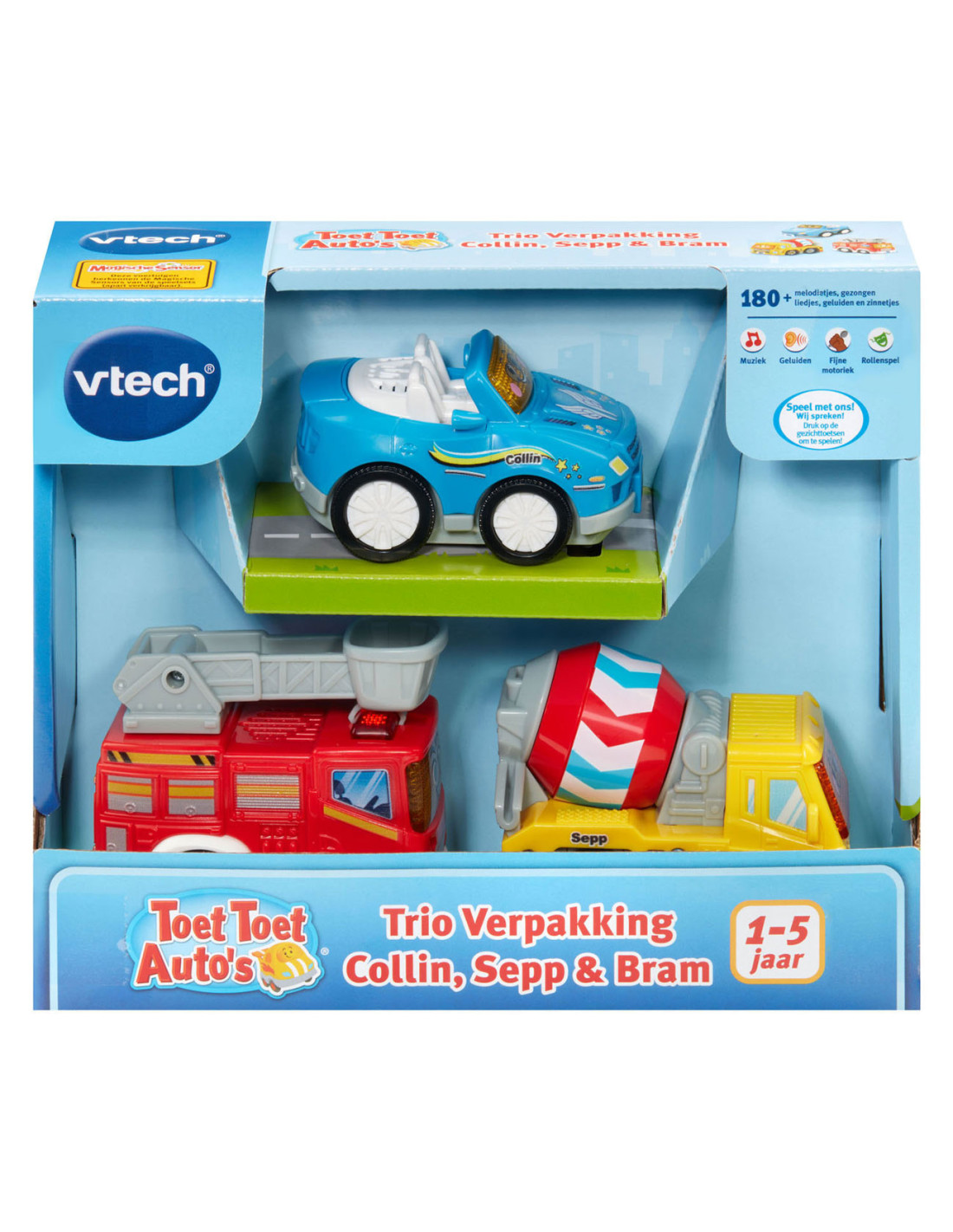 VTech Toet Toet Auto's Trio Pack -... VTech Toet Toet Auto's Trio Pack -...