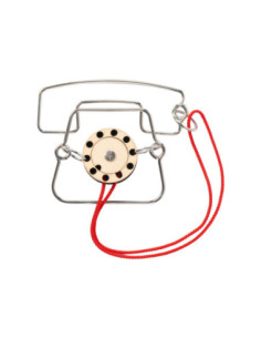 Metal Telephone Breinpuzzel