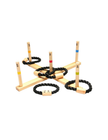BS Toys Houten Ringwerpspel, 6dlg.