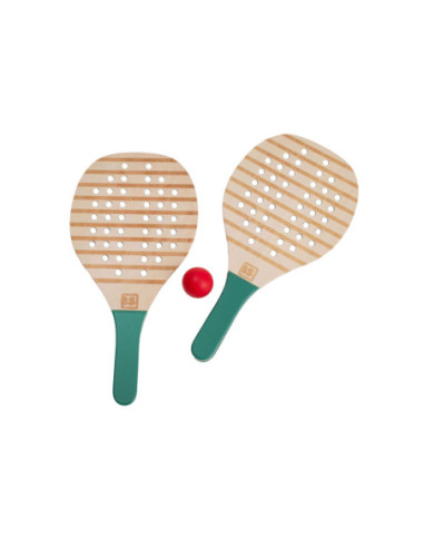 BS Toys Houten Padel Rackets, 3dlg.
