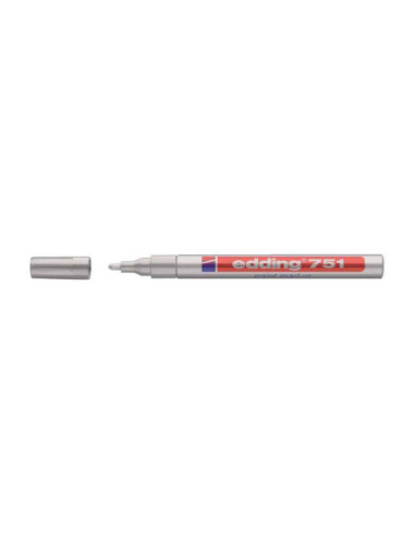 Viltstift Edding Lakmarker Zilver