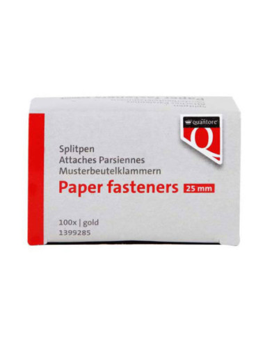 Splitpen Quantore Goud 25mm, 100st.