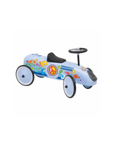 Loopvoertuig Retro Blauw