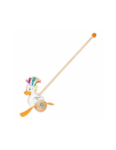 Goki Houten Duwdiertje Eend...