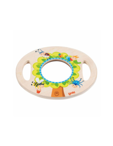 Goki Houten XL Vergrootglas met...