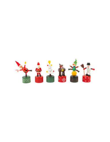 Small Foot - Houten Drukfiguur Kerst