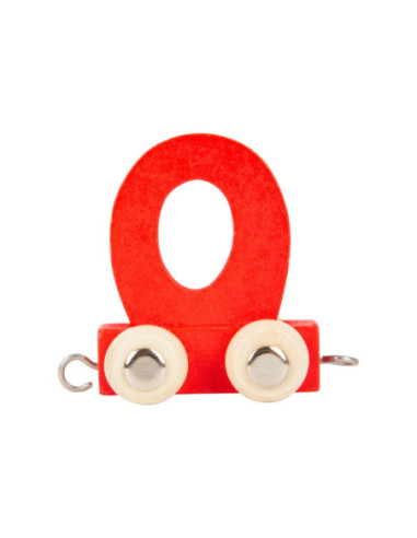 Small Foot - Houten Lettertrein Rood...