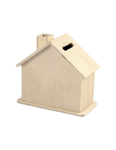 Houten Spaarpot Huis