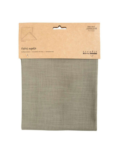 Stoffen Servet Dusty Groen, 42x42cm
