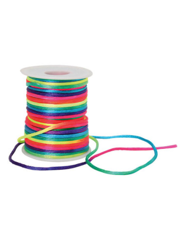 Macrame Koord Regenboogkleuren, 40m