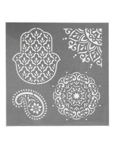 Sjabloon Etnische Motieven,...