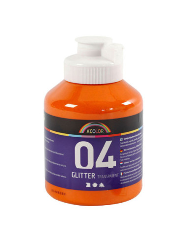 Acrylverf Glitter voor Kinderen -...