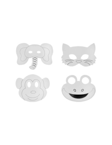 Colorations - Papieren Dierenmaskers,...
