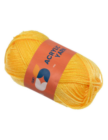 Colorations - Acrylgaren Geel, 50g