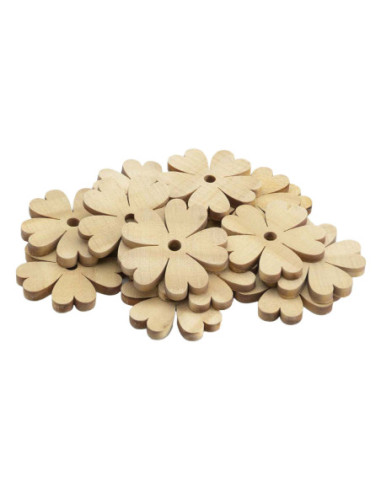Grote Houten Bloemen, 20st.