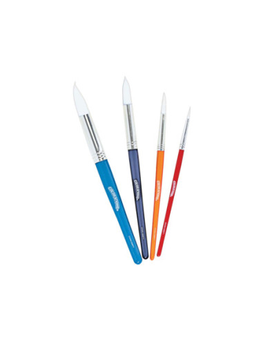 Colorations - Verfkwasten Rond, 4st.