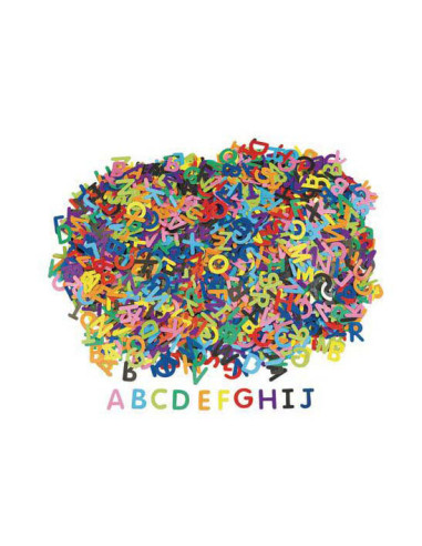Colorations - Kartonnen Letters, 2600st.