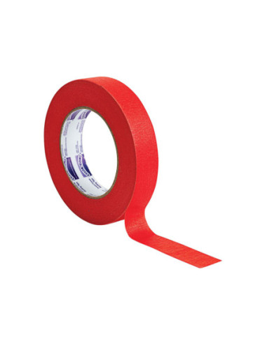 Colorations - Afplaktape 2,5 cm - Rood