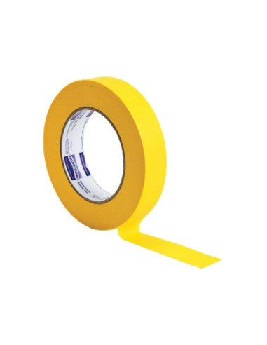 Colorations - Afplaktape 2,5 cm - Geel